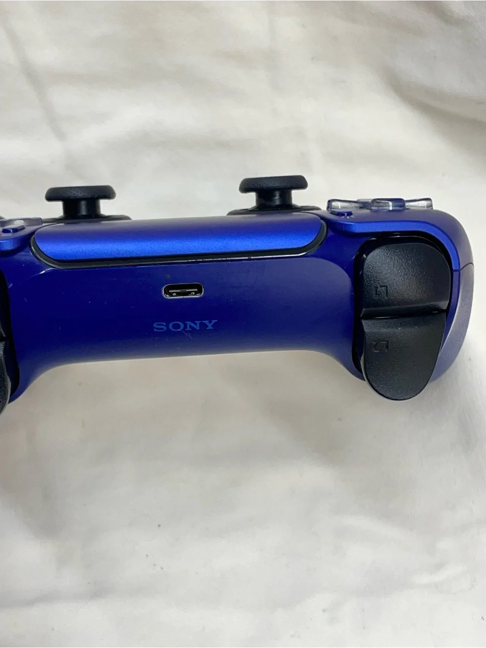 Sony DualSense Wireless PS 5 Controller in Metallic Blue and Black